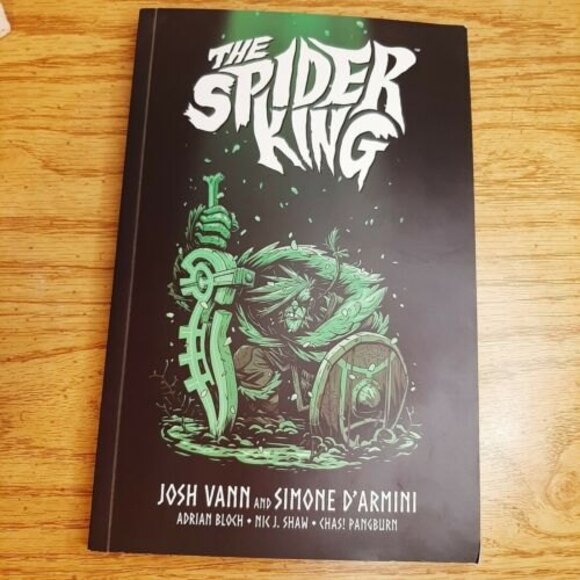 SIGNED The Spider King Graphic Novel Comic Josh Vann Simone D'Armini Kickstarter - Picture 2 of 12